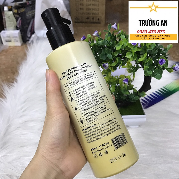 Kem hấp phục hồi tóc collagen Galamy 500ml