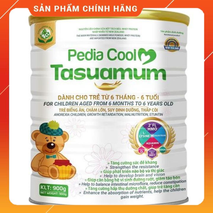 [ CHÍNH HÃNG  ] Sữa bột Pedia Cool Tasuamum 900g