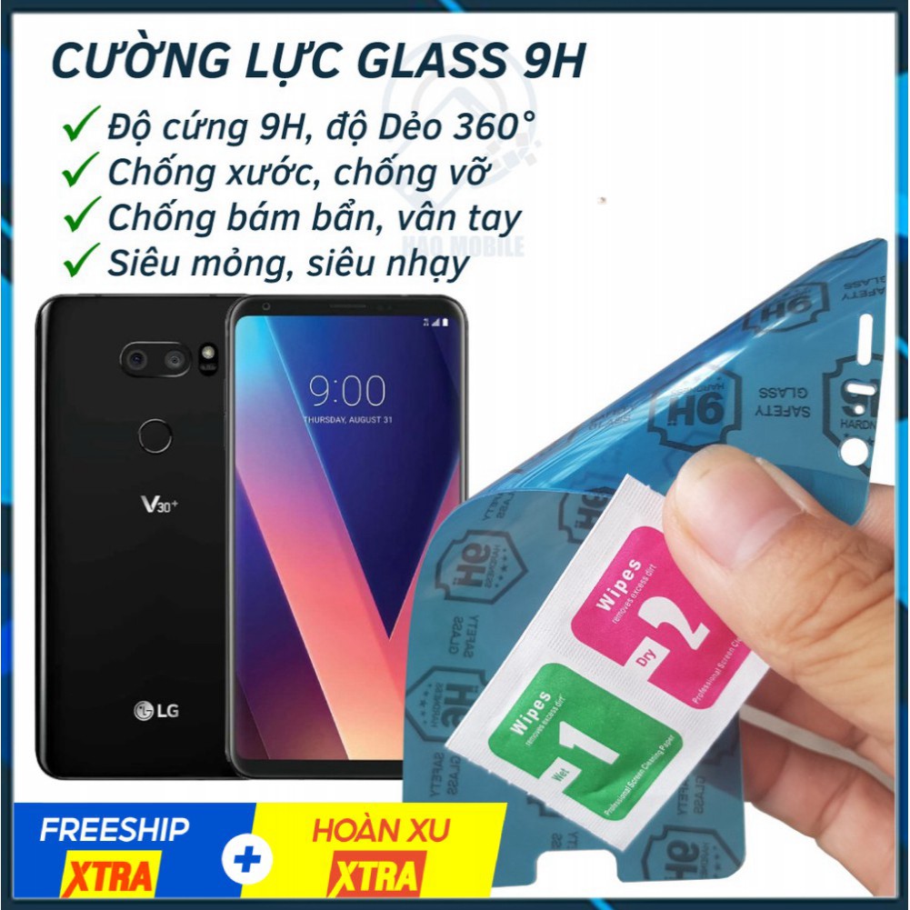 Dán cường lực nano dẻo lg v30, lg v30 plus