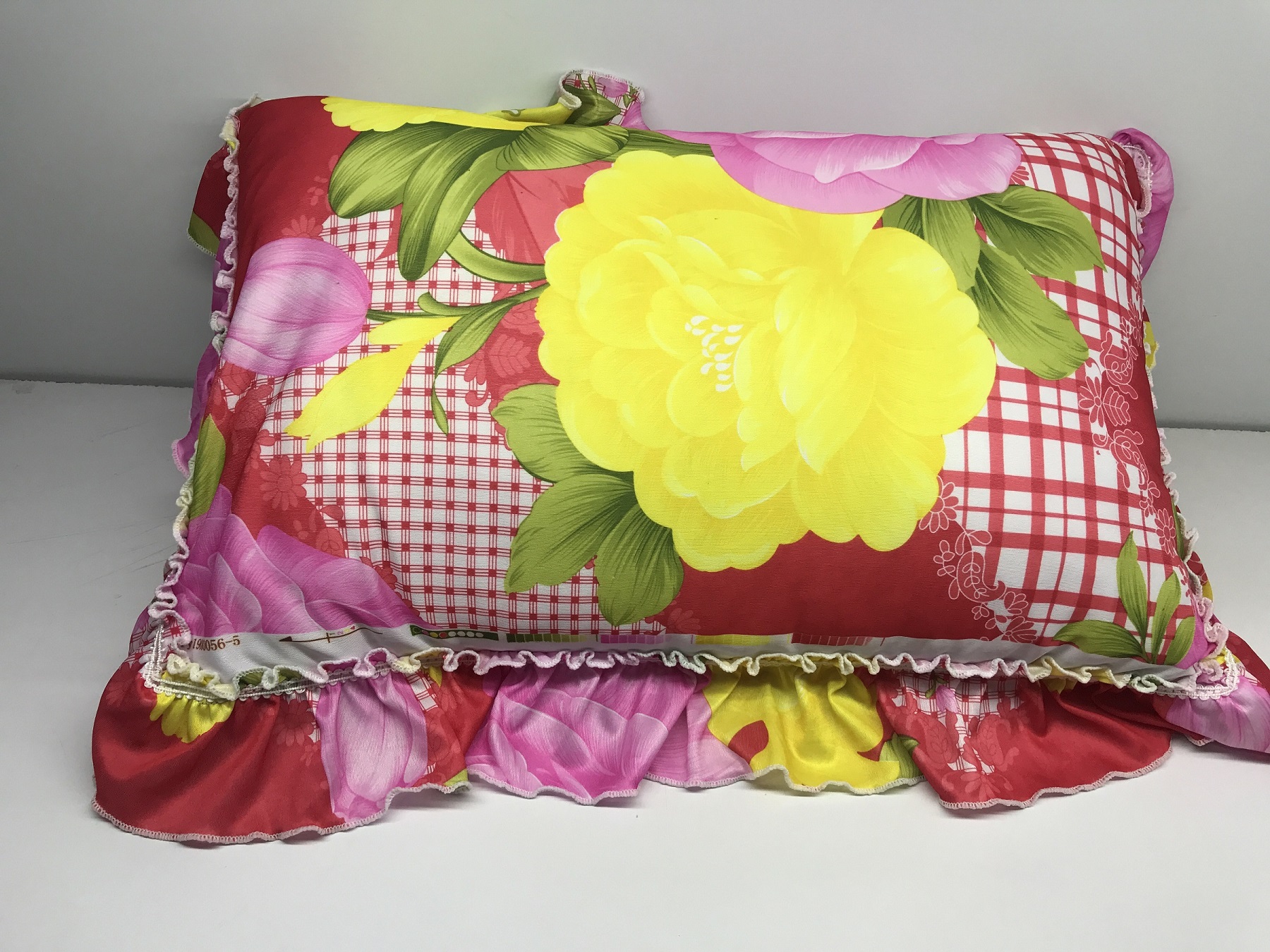 Vỏ gối thun 30x50cm có bèo