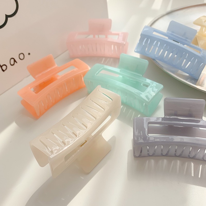 Kẹp Tóc Càng Cua Chữ D Style Hàn Quốc 2021