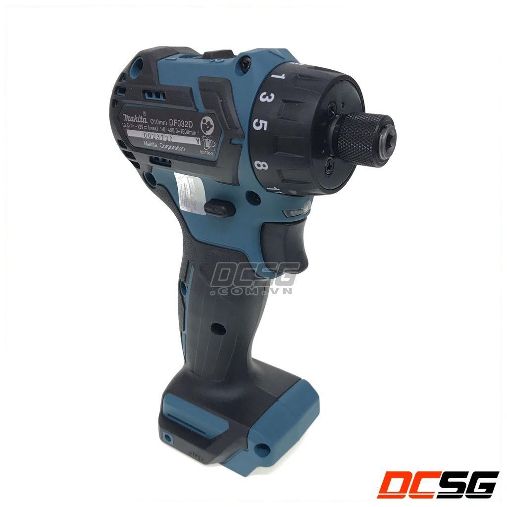 Máy khoan vặn vít dùng pin 12Vmax Makita DF032DZ(Thân Máy Chưa Pin Sạc)