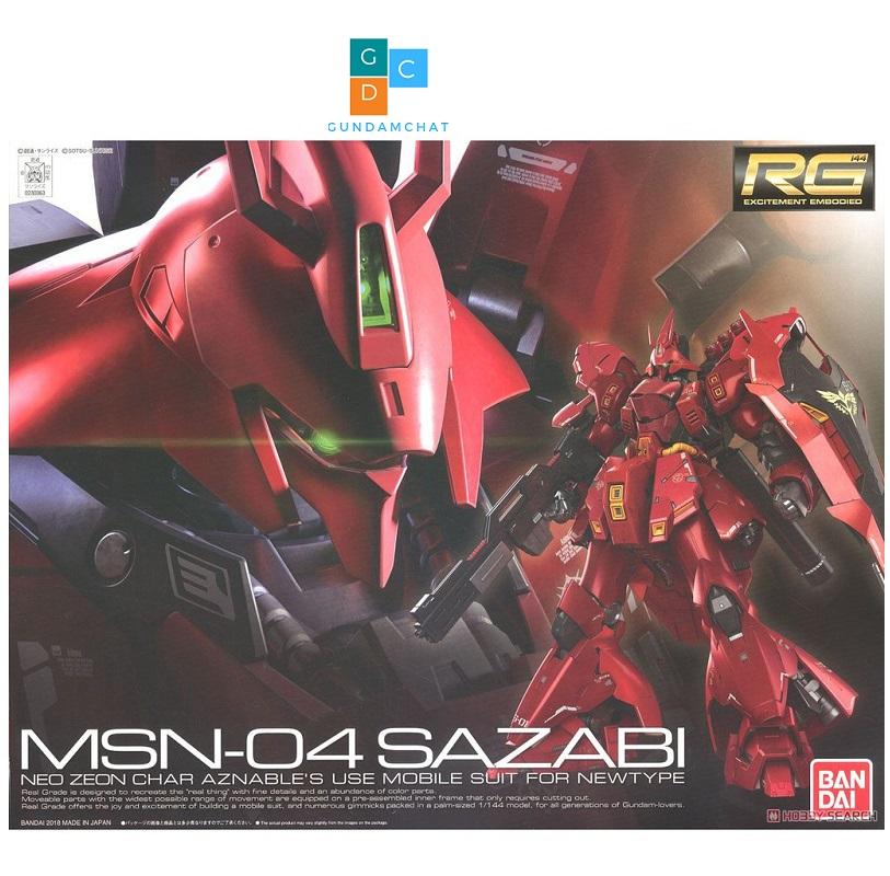 Mô hình Gundam Bandai RG Sazabi - GDC