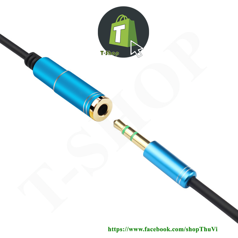 Cáp nối dài tai nghe/dây loa 3.5 (chiều dài 1M, 2M, 5M)