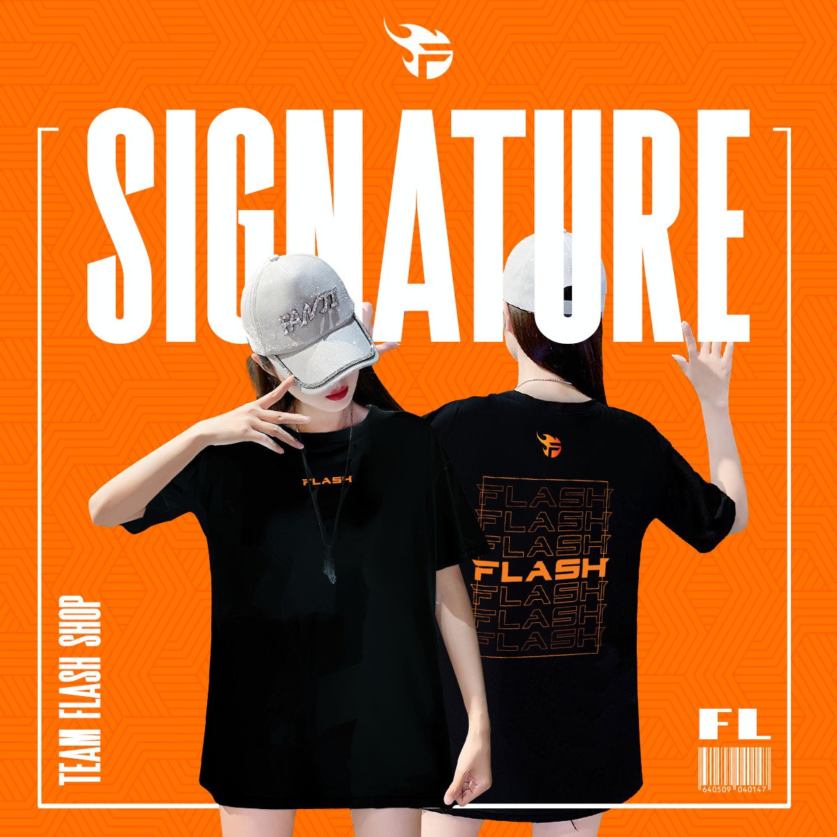 ÁO THUN TEAM FLASH SIGNATURE