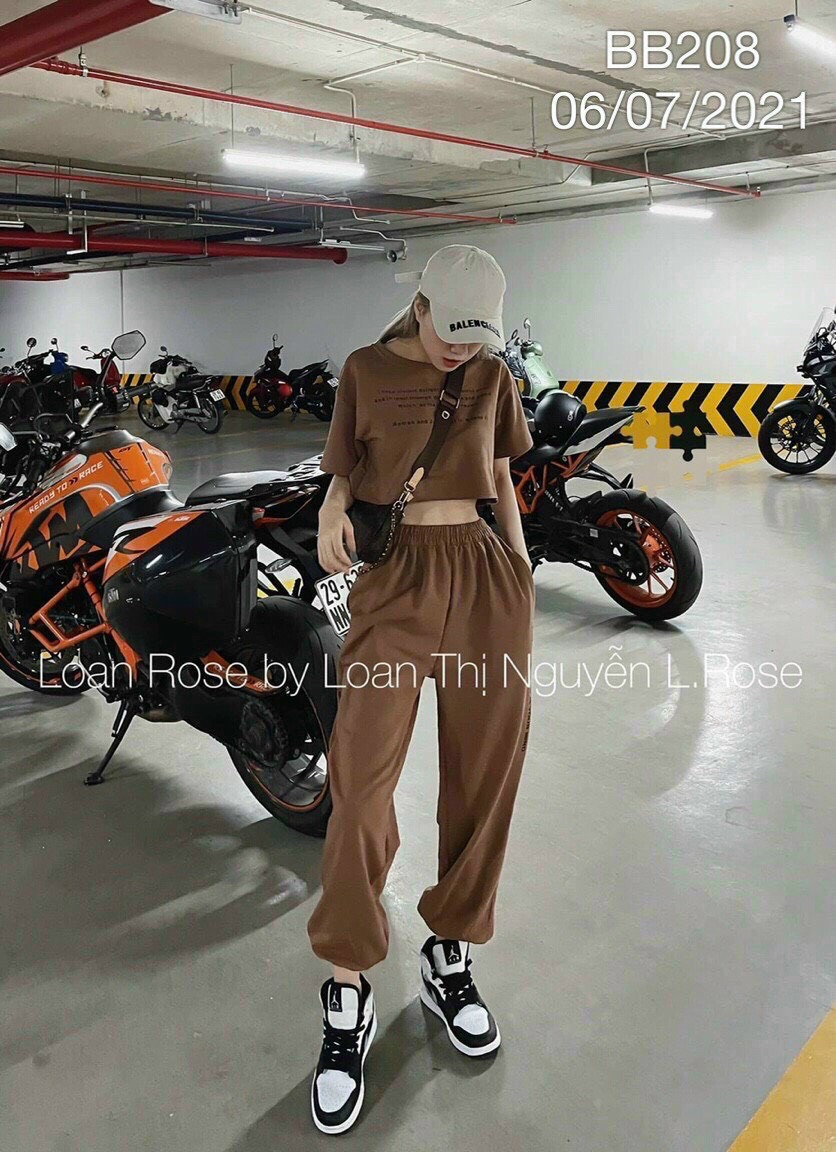 Sét bộ thể thao roptop kiểu dáng trẻ trung năng động cực kì hot M098.