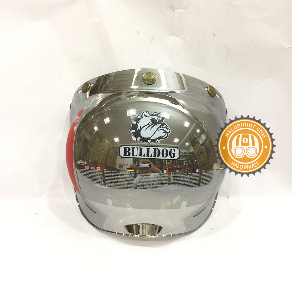 Kính Bubble Bulldog Chính Hãng (gắn nón 3/4)