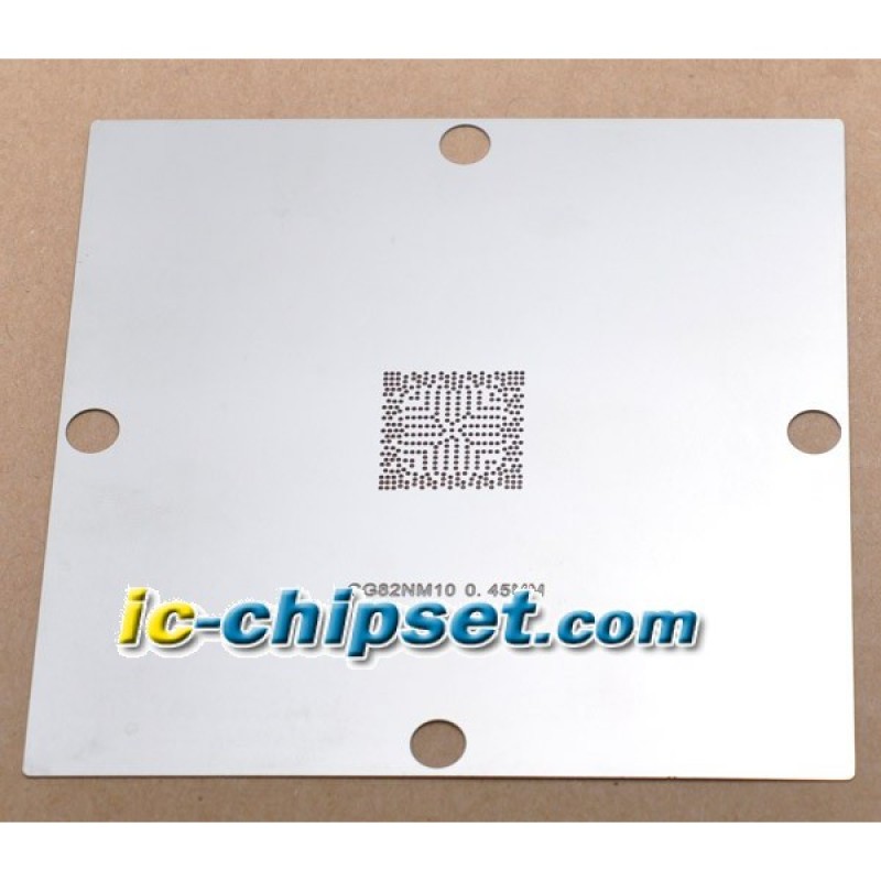 [HCM]Lưới làm chân chipset Intel CG82NM10 NM10 80x80mm 0.45mm