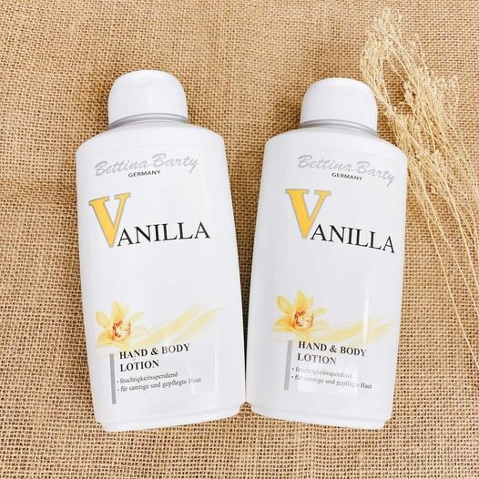 Sữa Tắm Và Sữa Dưỡng Thể Vanilla 500Ml Đức