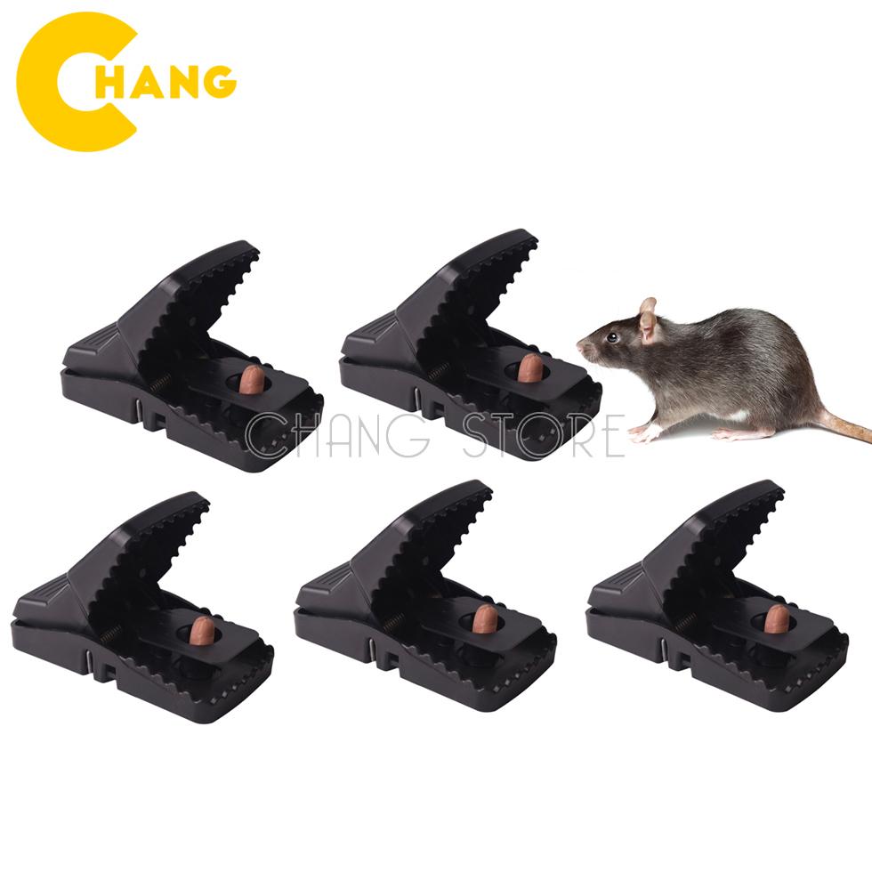 Combo 5 Kẹp bẫy chuột nhựa siêu nhạy, bẫy chuột thông minh thế hệ mới