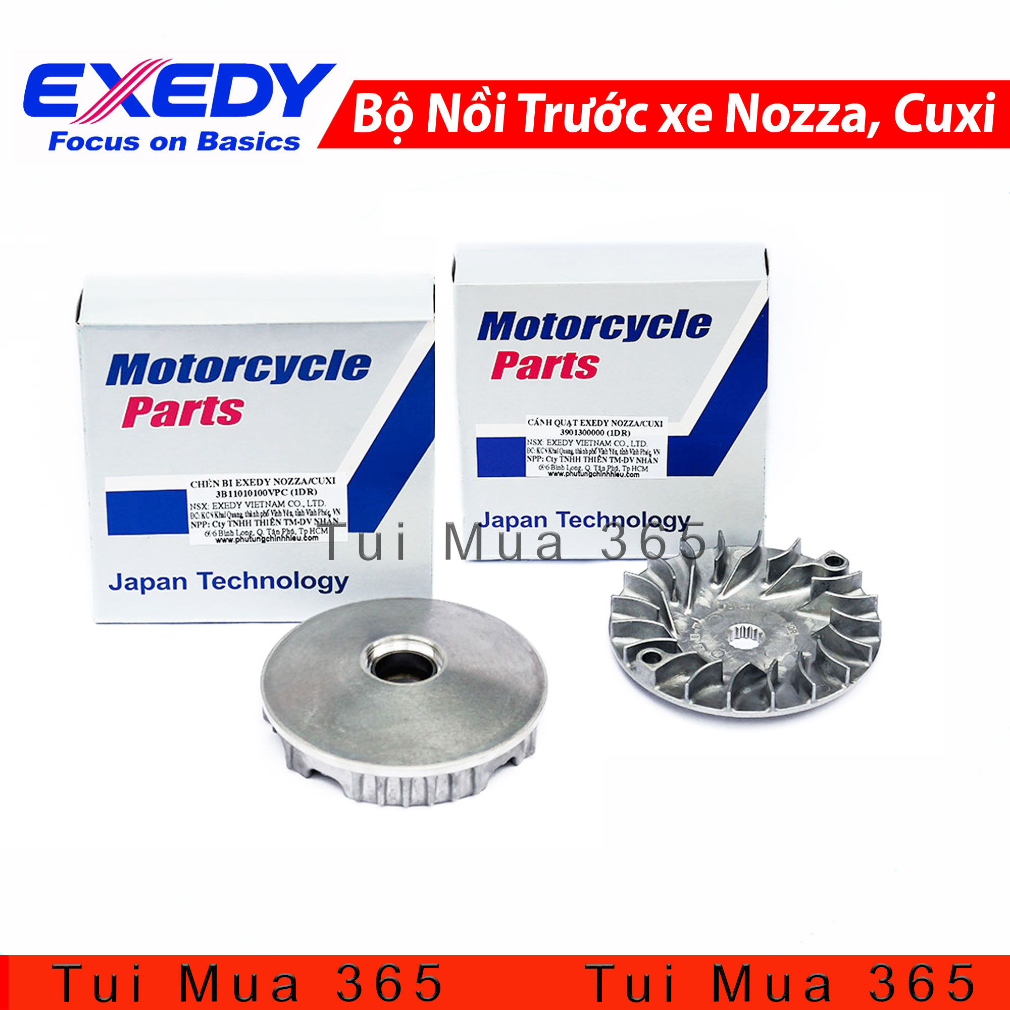 [HCM]Combo Nồi Trước Exedy cho Nozza Cuxi