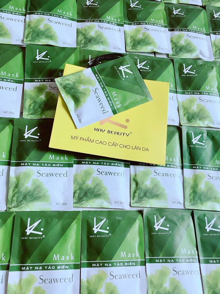 [HCM][HÀNG MỚI VỀ] MẶT NẠ TẢO BIỂN KAY BEAUTY (HỘP 5 MIẾNG)