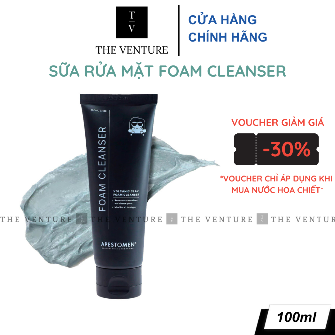 Sữa Rửa Mặt Apestomen Volcanic Clay Foam Cleanser - 100ml