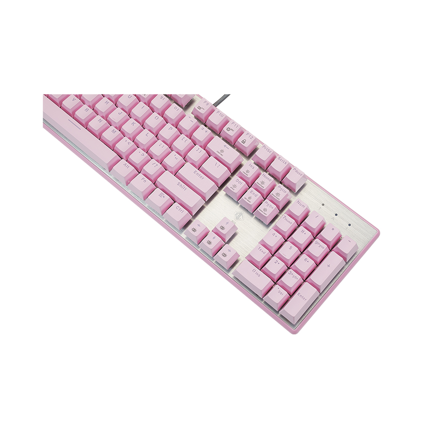 Bàn phím cơ BJX KM9 (Pink version/USB/Fullsize/Blue switch/Brown Switch)