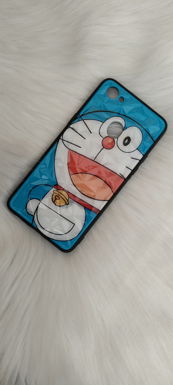 Ốp lưng 3D kim cương Doremon siêu cưng Oppo F7