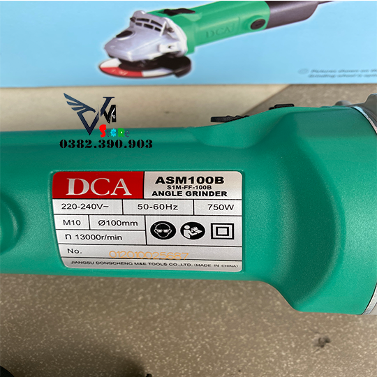Máy mài cầm tay - Máy mài góc 750W DCA ASM100B