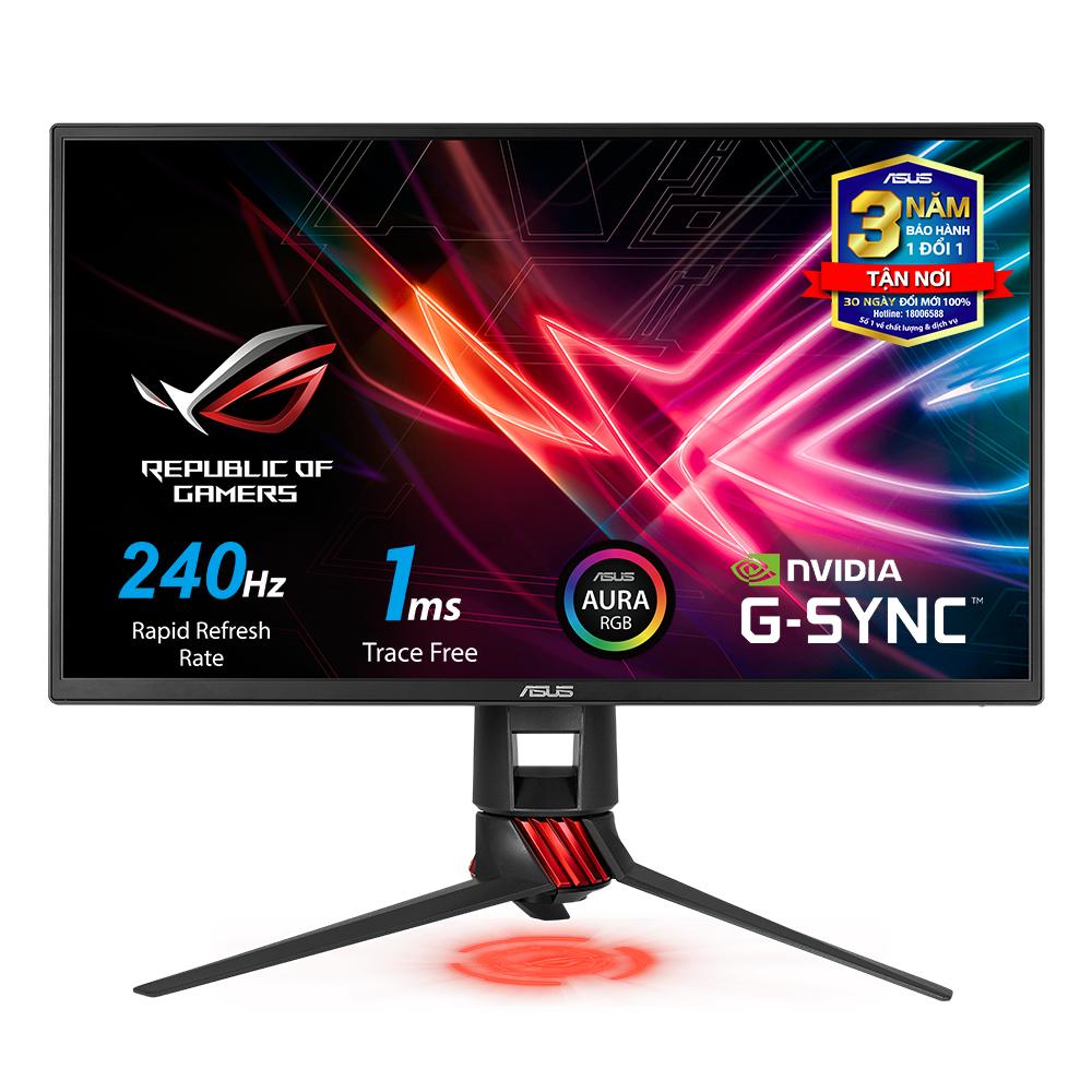 Màn hình Game ASUS ROG Strix XG258Q 25 240Hz 1ms G-SYNC Compatible, FreeSync Full HD Aura RGB - ASUS XG Series XG258Q Monitor