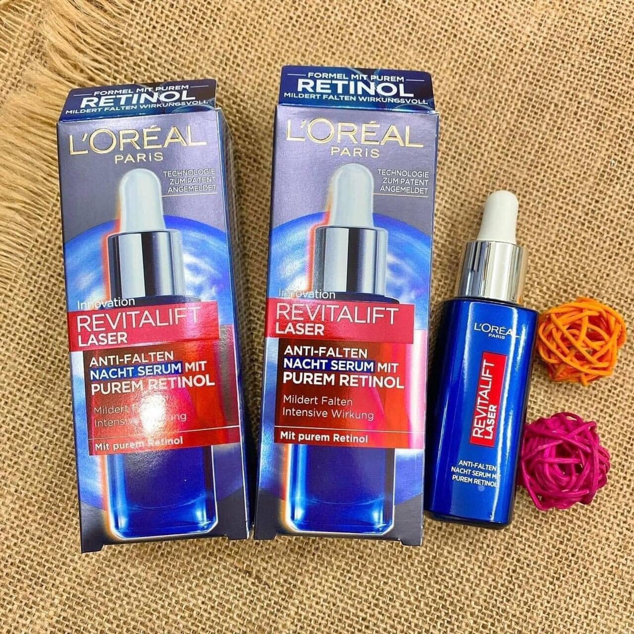 Serum dưỡng đêm LOREAL REVITALIFT LASER RETINOL