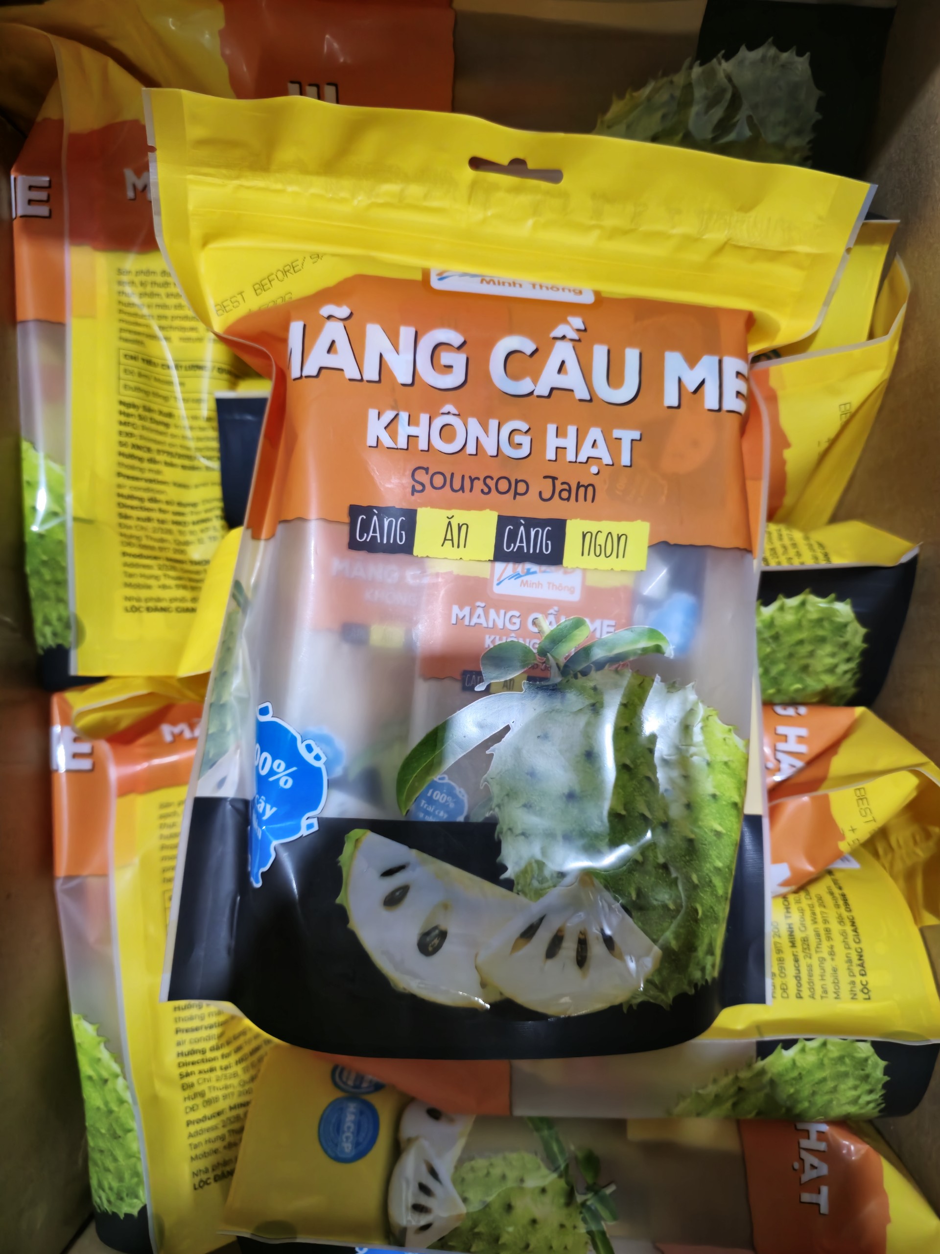 Mãng Cầu Sấy 500G
