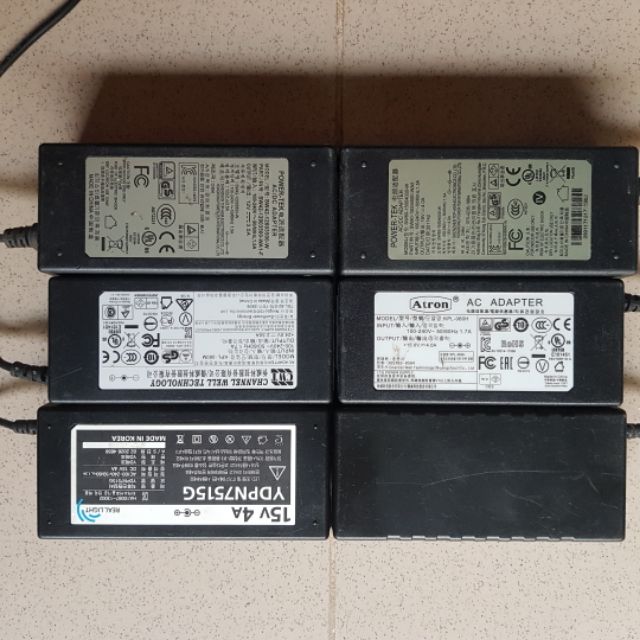 Nguồn adapter công suất thực 12V, 15V, 19V, 24V