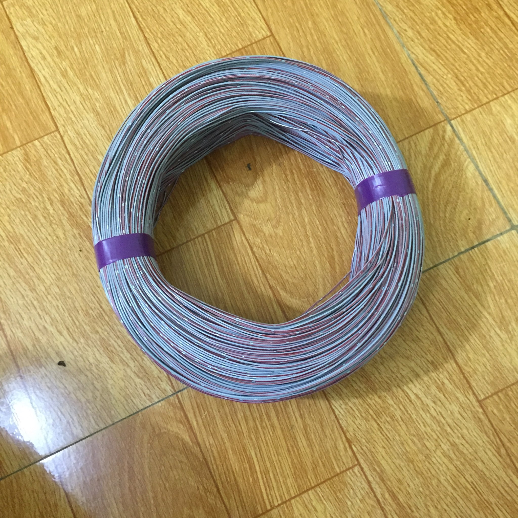 Dây điện nhật 0,3mm 100m màu ghi