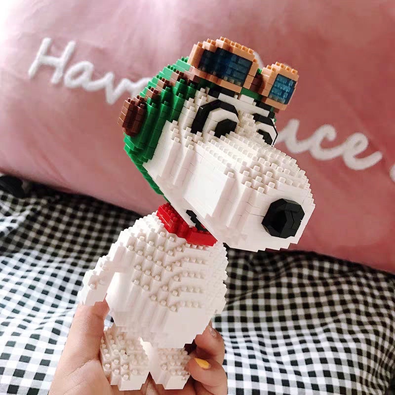 Mô Hình Lắp Ráp Lego Snoopy size to