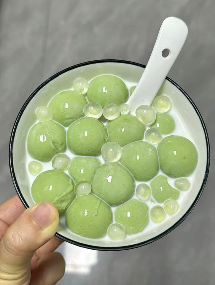 Chè Thạch Matcha Trân Châu Trắng Sữa Tươi