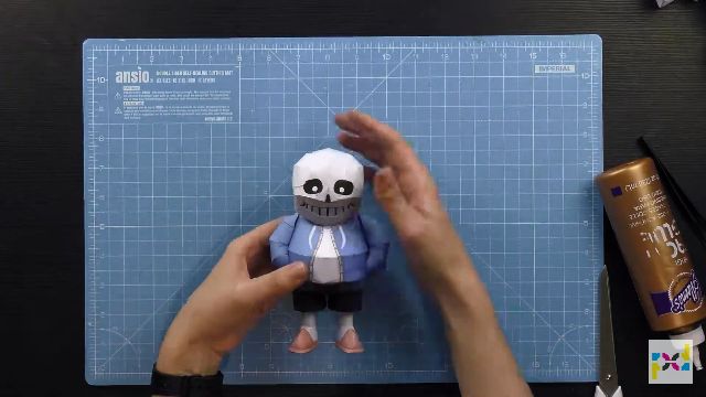 Mô hình giấy gameUndertale) Sans