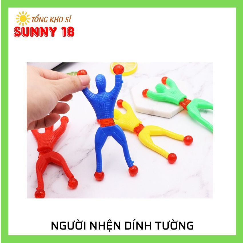 Đồ Chơi Người Nhện Lao Dính Tường  Độc Đáo Cho Bé.