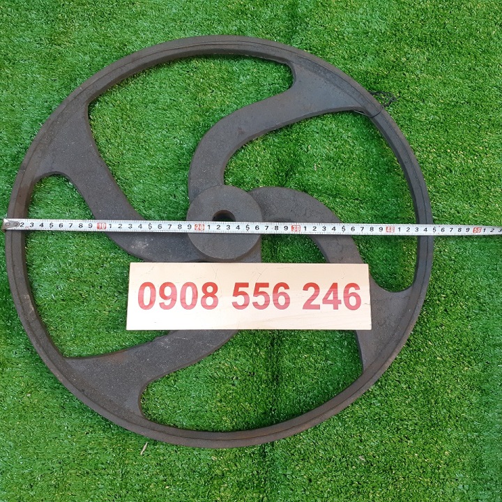 Puly máy trộn 45cm cốt 25mm một rãnh