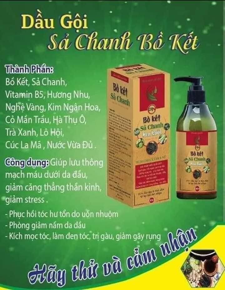 Dầu gội Sả chanh Hoa bưởi