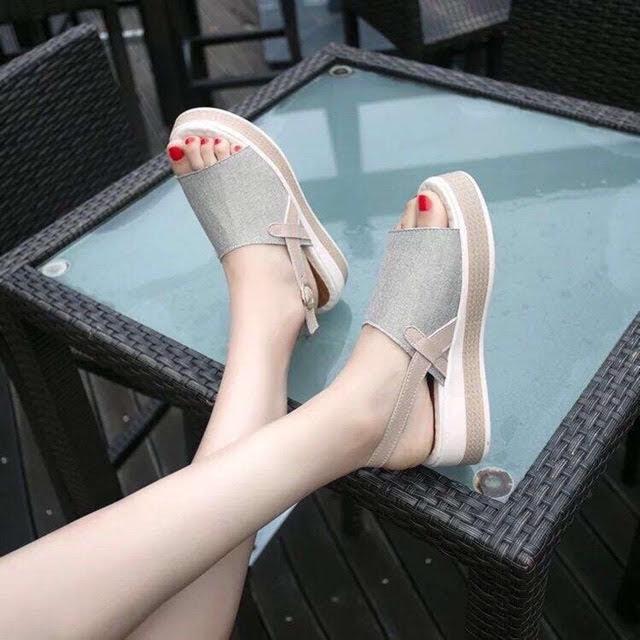 [ Bang Bang SHOE ] Dép Sandal 1 Bản Quai Cói WS59