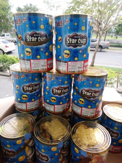 kẹo socola star cup hộp 1kg - starcup