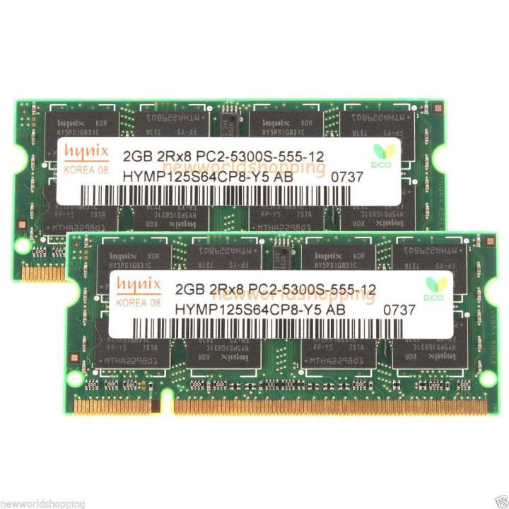 Ram ddr2 laptop 2g 667 800 hàng máy bộ