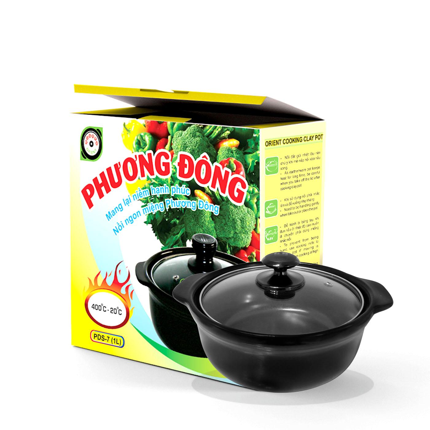 Nồi sứ sâu Phương Đông PDS-7 (1.0L)