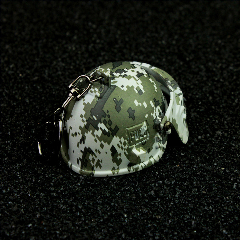 Móc Khóa Mũ 3 Camo Size To Trong PUBG