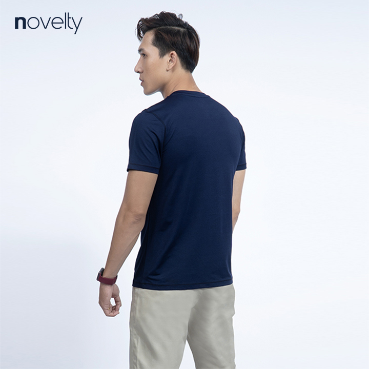 Áo thun nam Novelty cổ tròn 190226