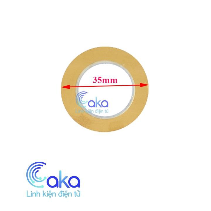Loa gốm áp điện 35mm, Loa thạch anh 35mm tròn