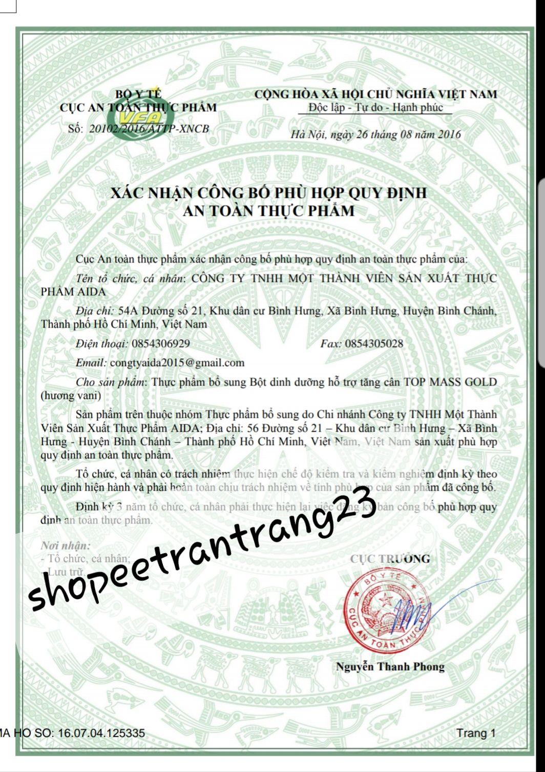 [HCM]Sữa bột dinh dưỡng tăng cơ Top whey gold (Hàng chính hãng)