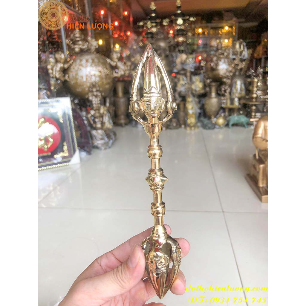 Brass charm (copper Cang Bell set) 20cm long