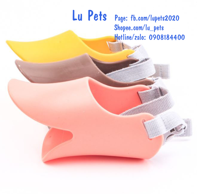 Rọ Mõm Mỏ Vịt Cho Chó Size S - Rọ Mõm Cho Chó