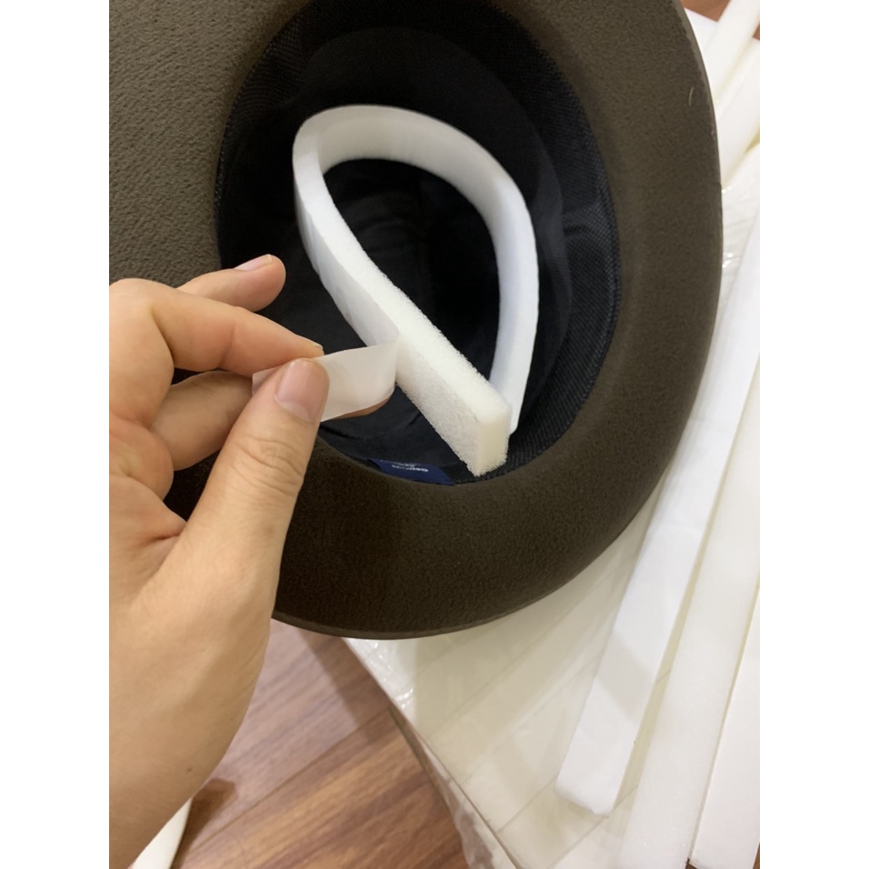 Dây Mút Xốp Dán Lót Mũ, Miếng Mút Lót Nón