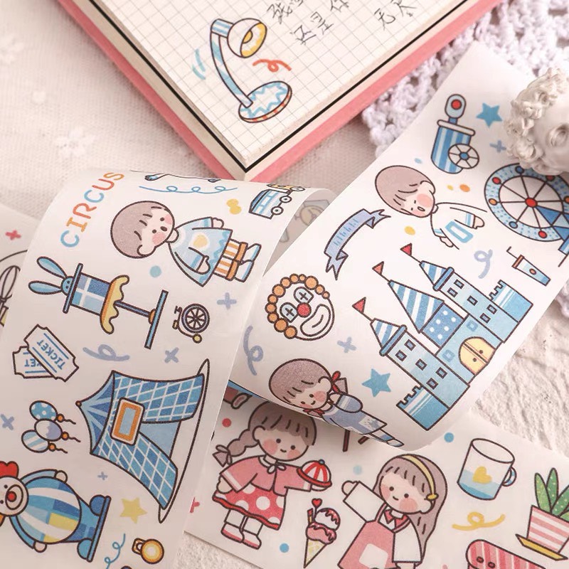 Sticker Cute Trang Trí Sổ Tay, Note Nhiều Mẫu