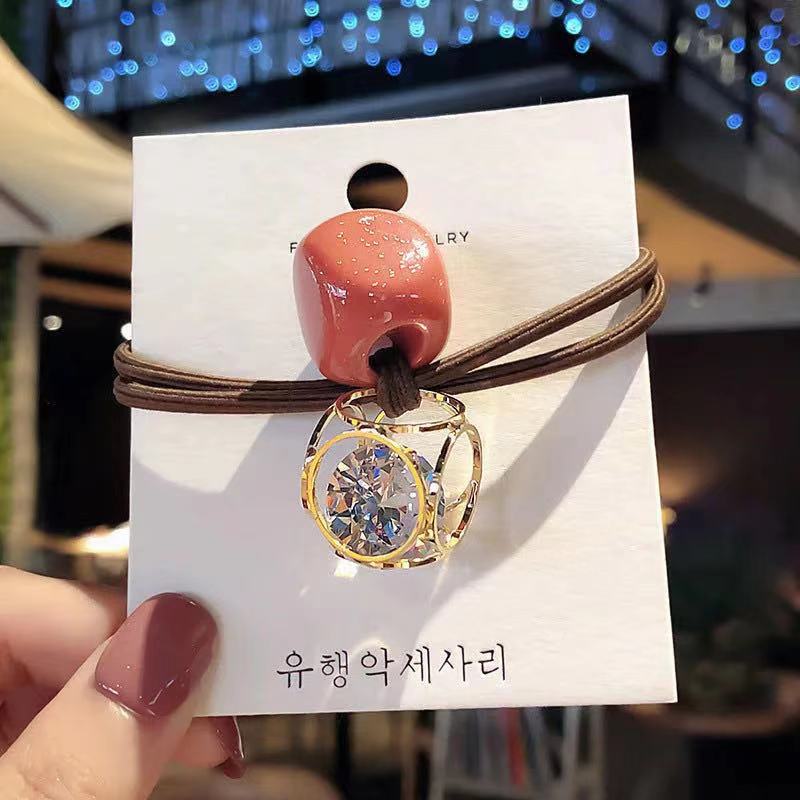 Set 5 Dây buộc tóc cột tóc xinh xắn hot trend