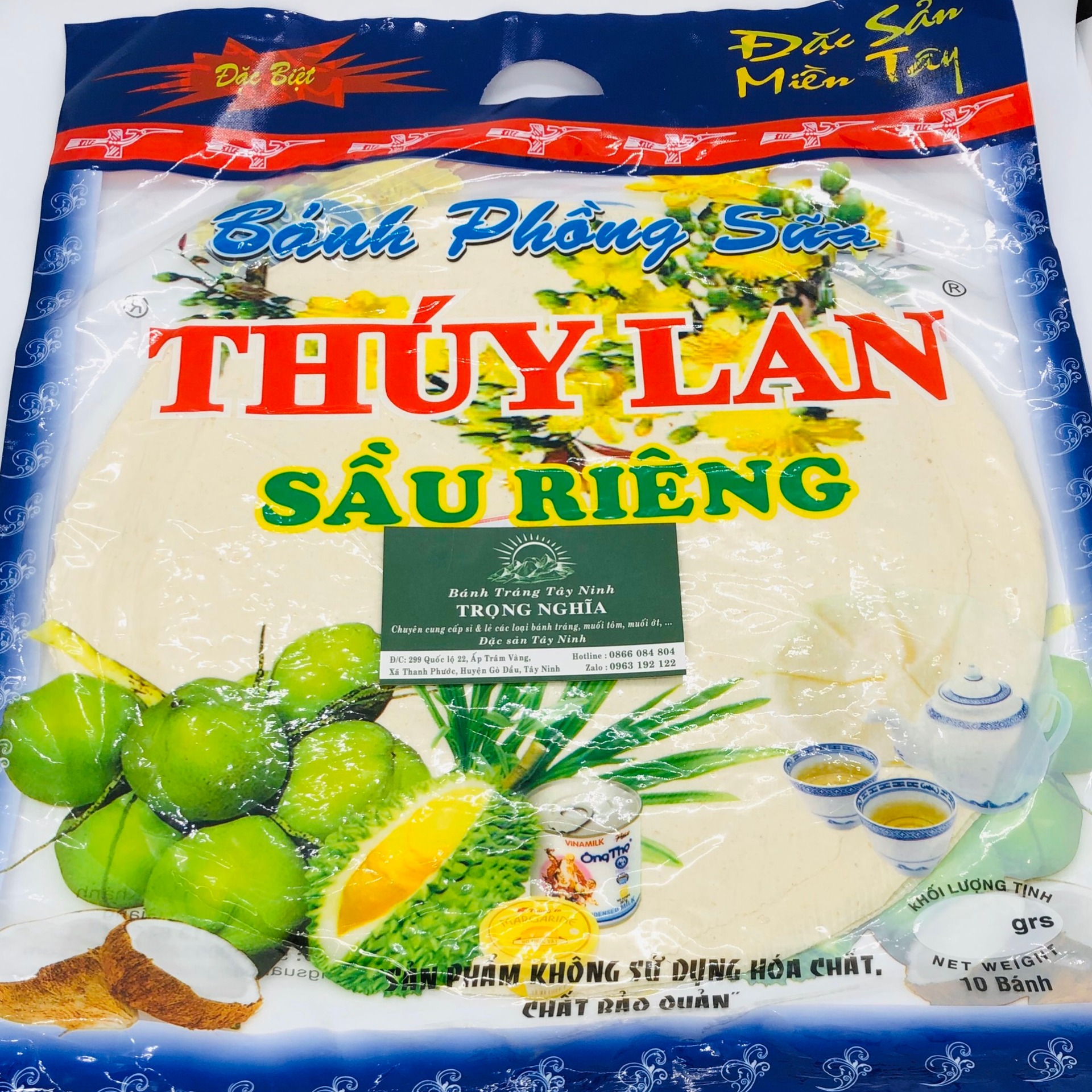 10 Bịch Dẻo Sữa Thúy Lan