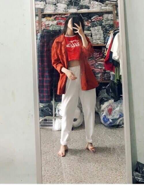 Quần Baggy Kaki mềm - kèm ảnh thật
