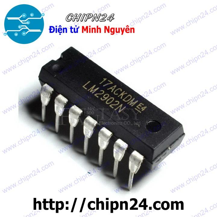 [2 con] (DIP) IC LM2902 DIP-14 (LM2902N 2902)