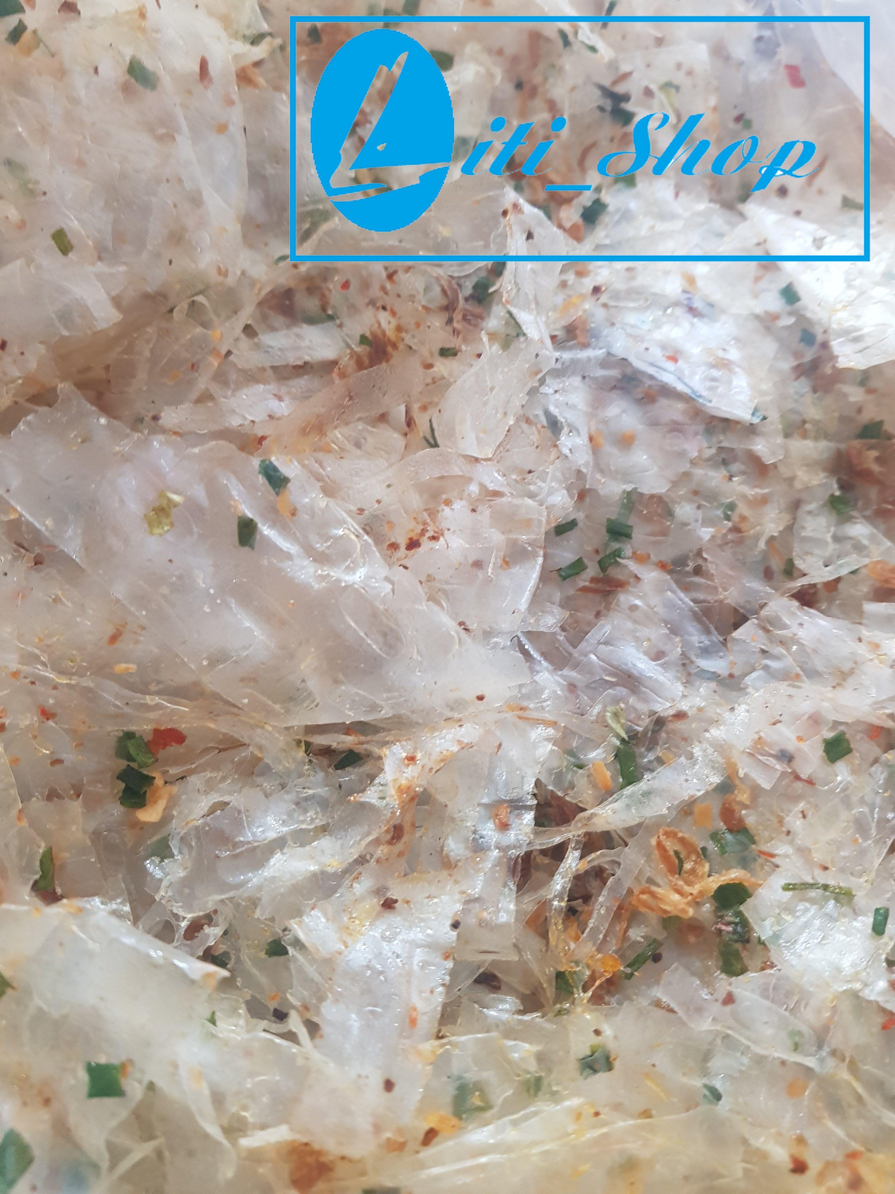 [500Gr] Bánh tráng Trộn Sốt me Dầu hành (Loại chay)