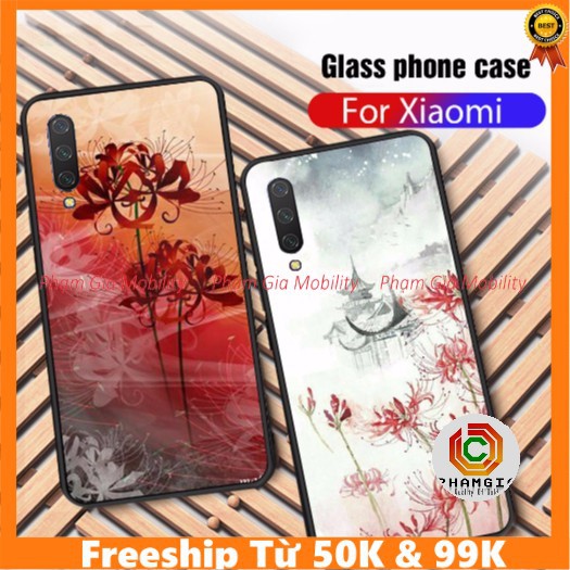 Ốp lưng Xiaomi Mi 9 SE /Mi CC9 / Mi CC9E hình phong cảnh hoa bỉ ngạn Cổ Trang