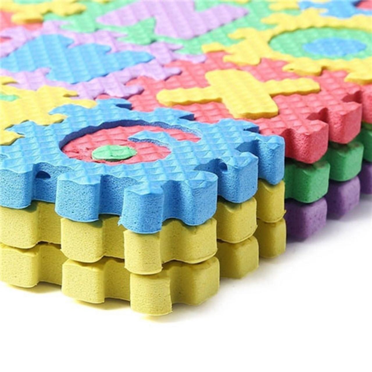Bộ chữ cái bằng xốp cho bé ( bao gồm 26 chữ cái và 10 chữ số)